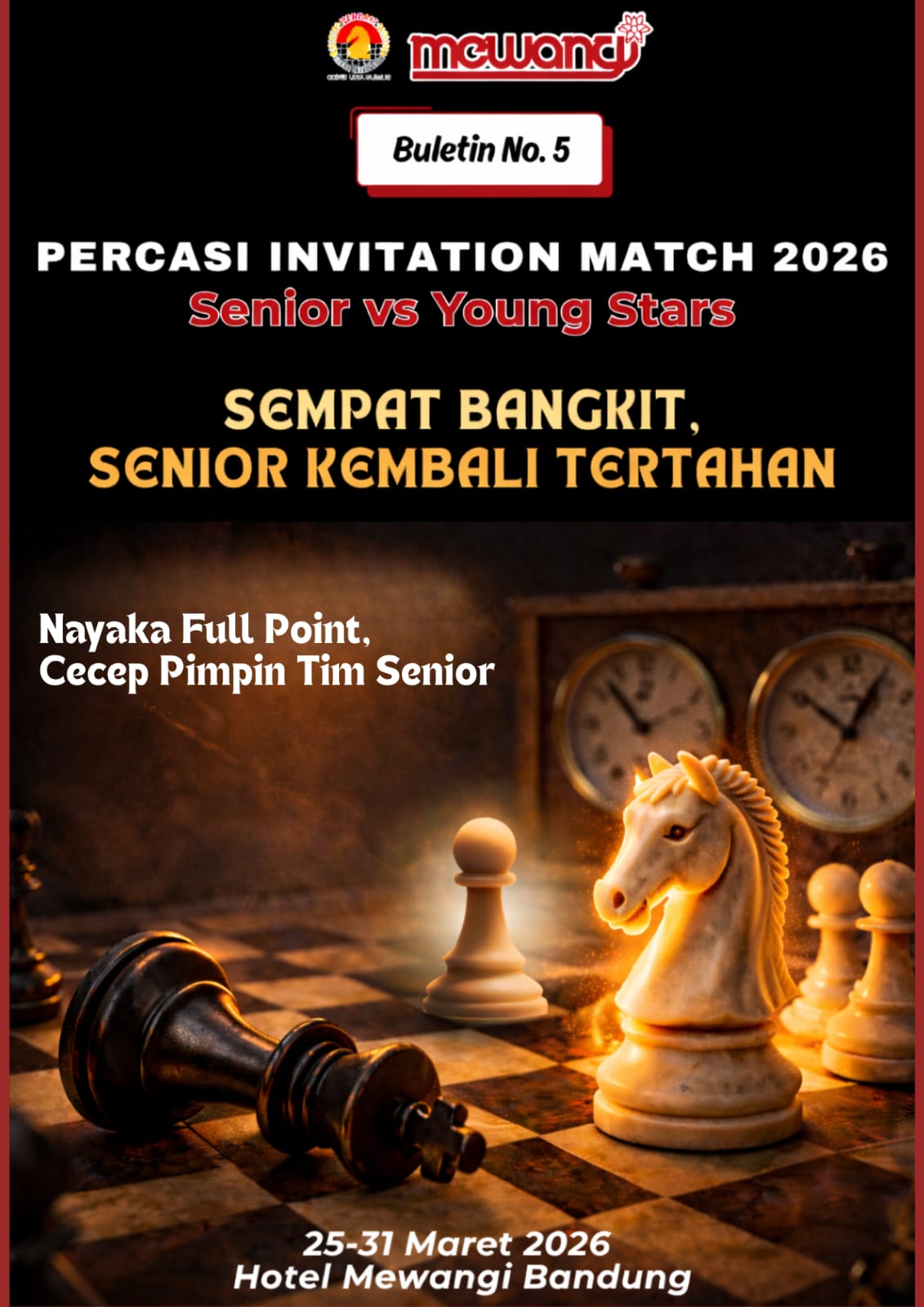 Bulletin Day 5 (Percasi Invitation Match 2026)